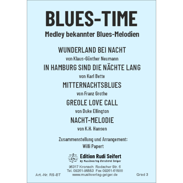 Blues-Time (Medley) (Blasmusik)