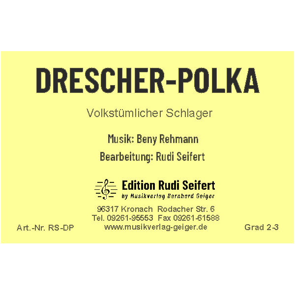 Drescher-Polka (Small Concert Band)