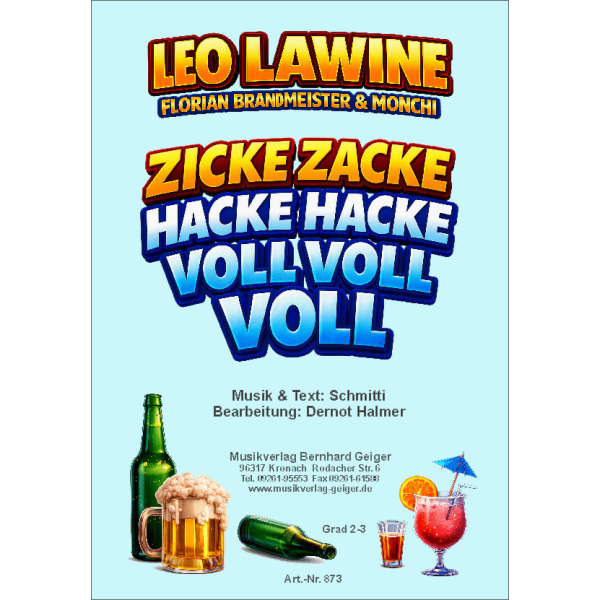 6. Zicke Zacke Hacke Hacke Voll Voll Voll (Leo Lawine) (Big 