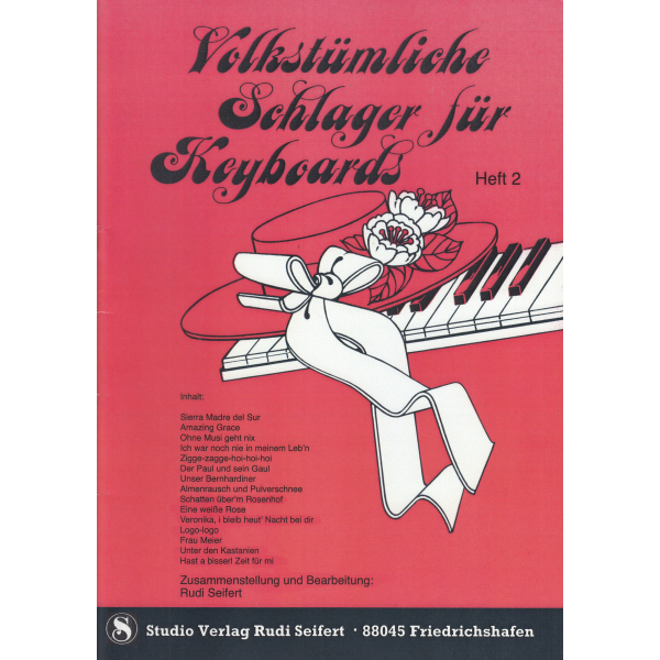 Volkstümliche Schlager für Keyboards - Heft 2