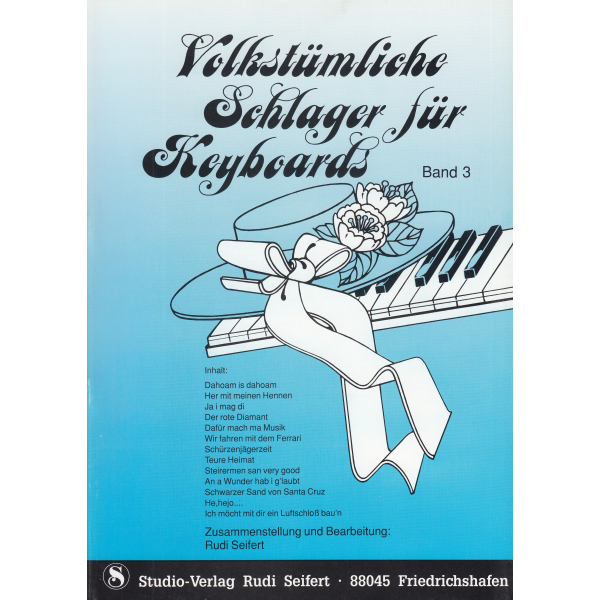 Volkstümliche Schlager für Keyboards - Volume 3