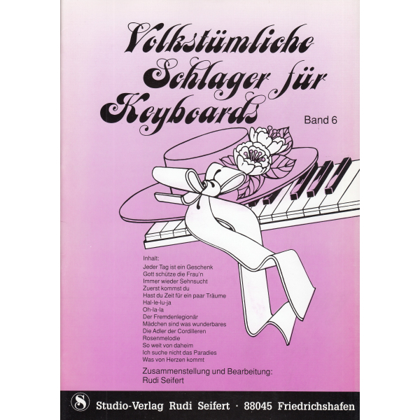 Volkstümliche Schlager für Keyboards - Volume 6
