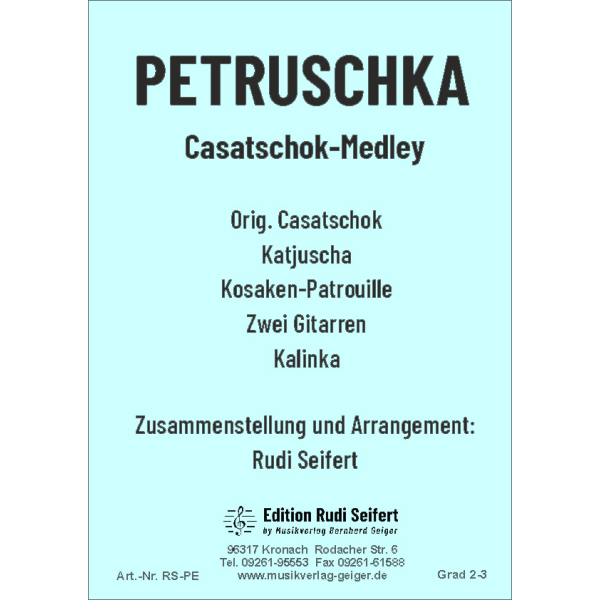 Petruschka (Medley) (Blasmusik)