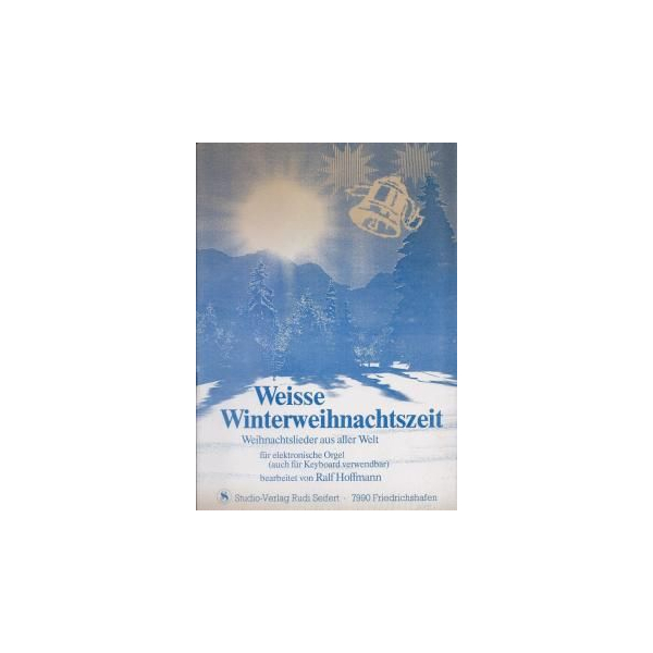 Weisse Winterweihnachtszeit (Songbuch/E-Orgel)