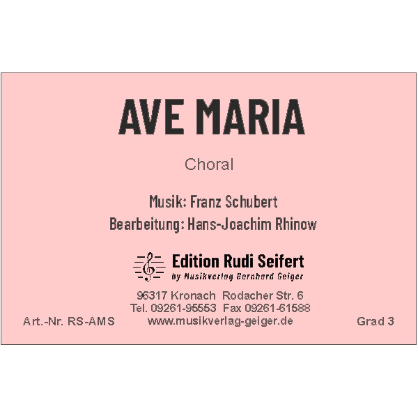 Ave Maria (Schubert) (Blasmusik)