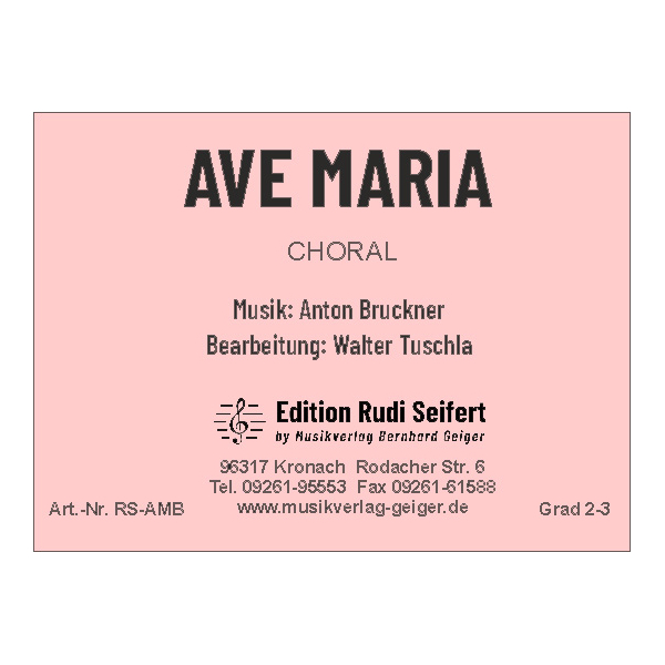 Ave Maria (Bruckner) (Blasmusik)
