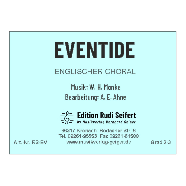 Eventide (English Chorale) (Concert Band)
