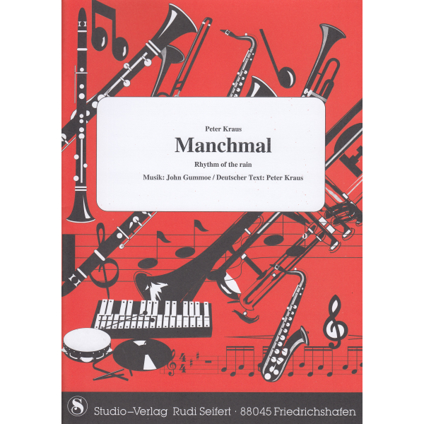 Manchmal - Peter Kraus (Single Sheet)
