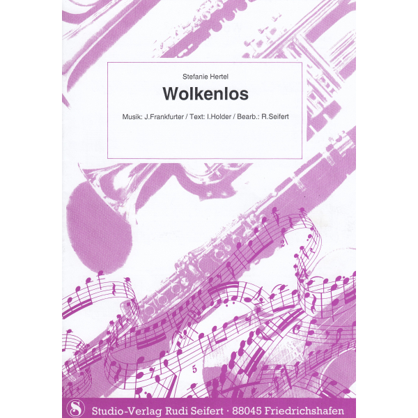 Wolkenlos - Stefanie Hertel (Single Sheet)
