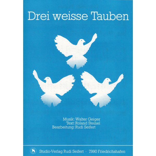 Drei weiße Tauben (Single Sheet)