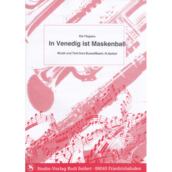 In Venedig ist Maskenball - Die Flippers (Single Sheet)