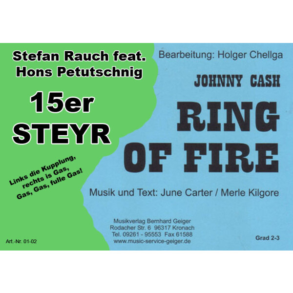 Ring of fire - Johnny Cash (15er Steyr) (Blasmusik)