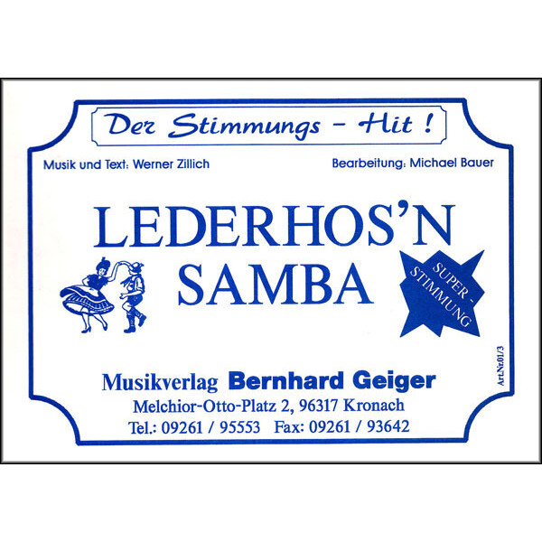 Lederhosn Samba