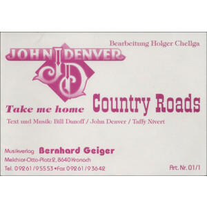 Country Roads - John Denver (A5-Format)