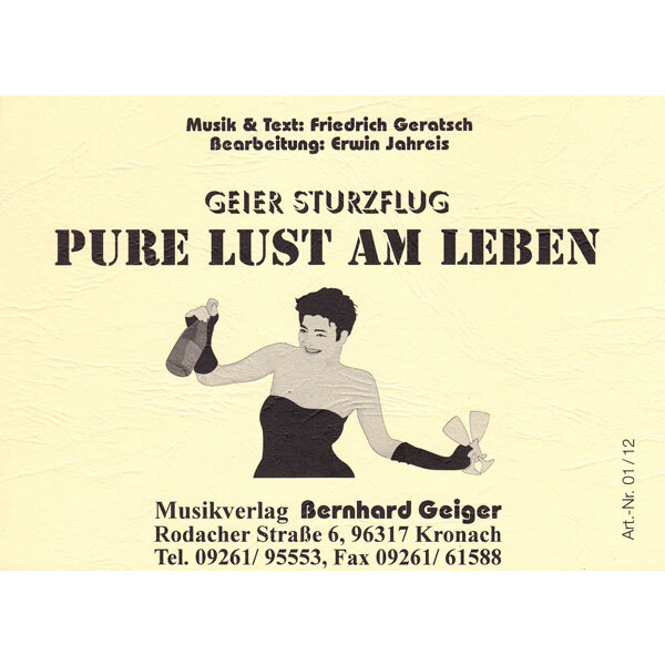 Pure Lust am Leben  -  Geier Sturzflug (Blasmusik)