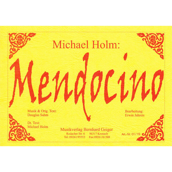 Mendocino  -  Michael Holm