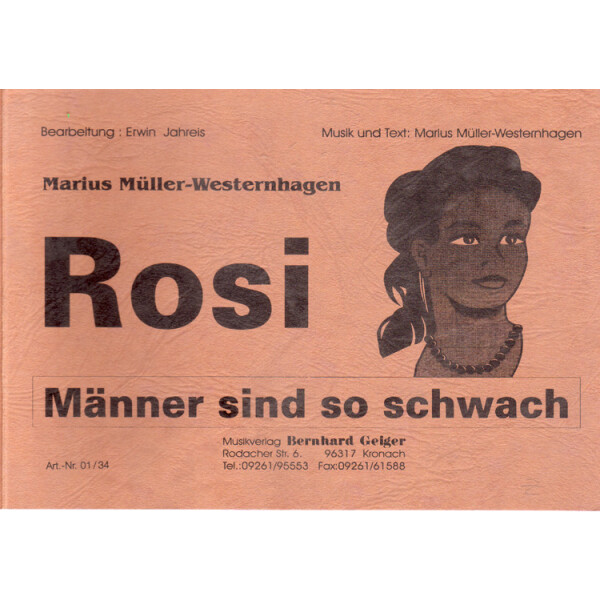 Rosi (Männer sind so schwach) - Marius Müller-Westernhagen