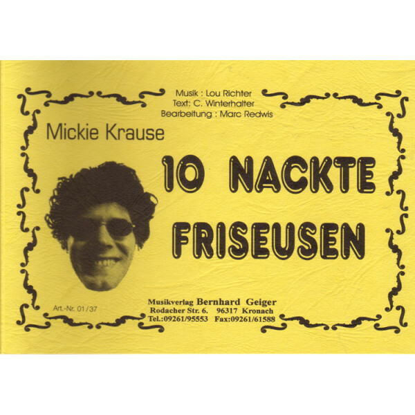 Zehn nackte Friseusen - Mickie Krause