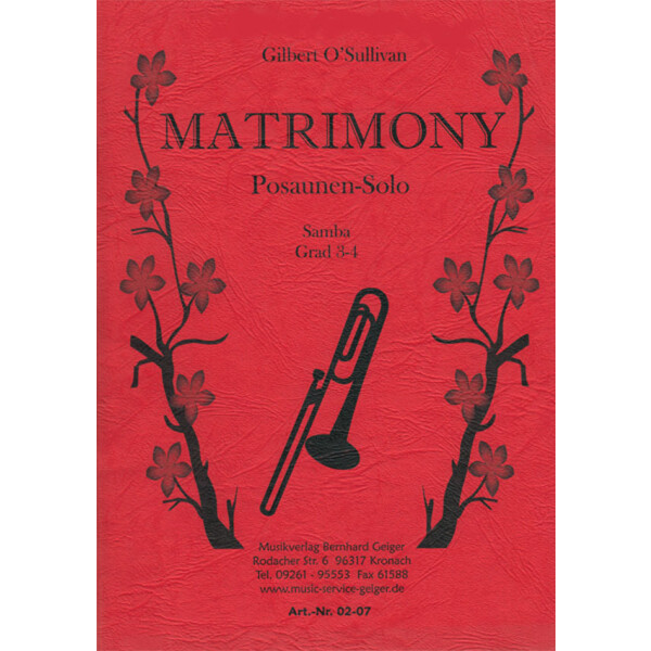 Matrimony - Solo for trombone