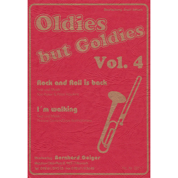 Oldies but Goldies Vol. 4 - Rock and Roll is back + Im walking (Blasmusik)
