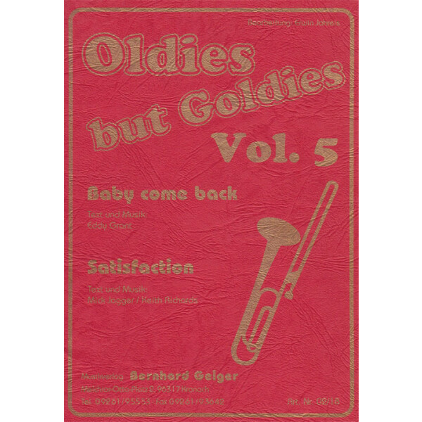 Oldies but Goldies Vol. 5 - Baby come back + Satisfaction...