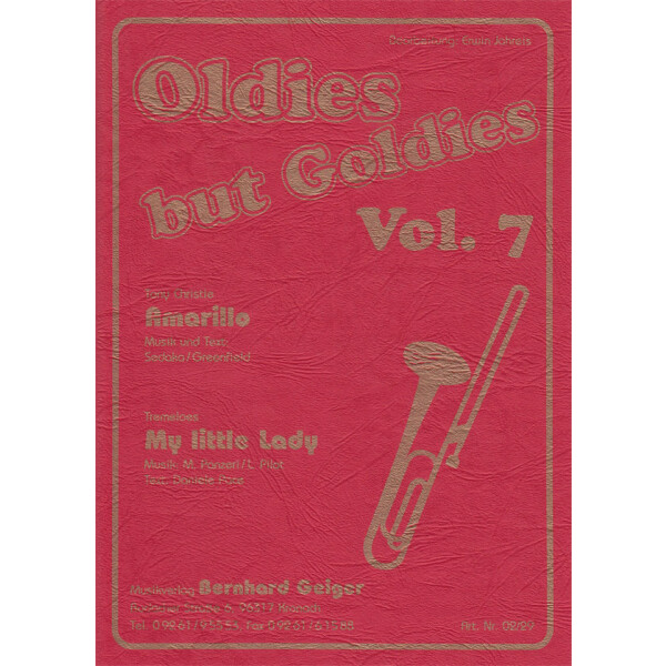 Oldies but Goldies Vol. 7 - Amarillo + My little Lady (Blasmusik)