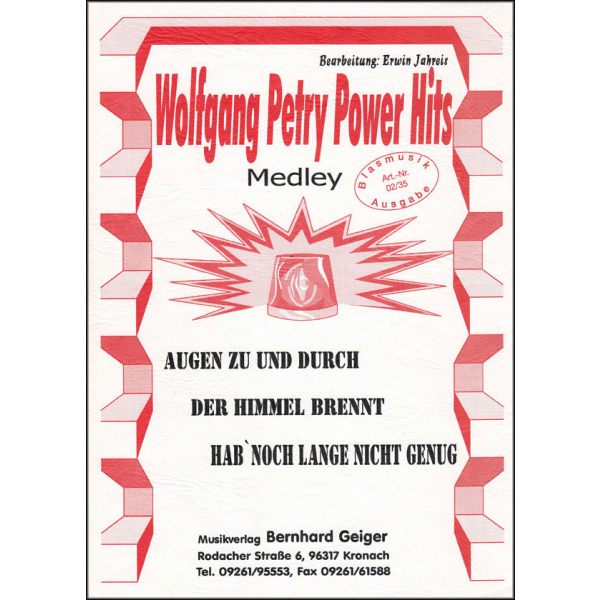 Wolfgang Petry Power Hits (Blasmusik)
