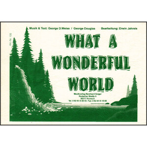 What a wonderful world - Louis Armstrong (Blasmusik)