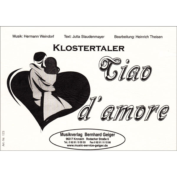 Ciao damore - Klostertaler (Blasmusik)