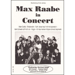 Max Raabe in Concert - Singing Score