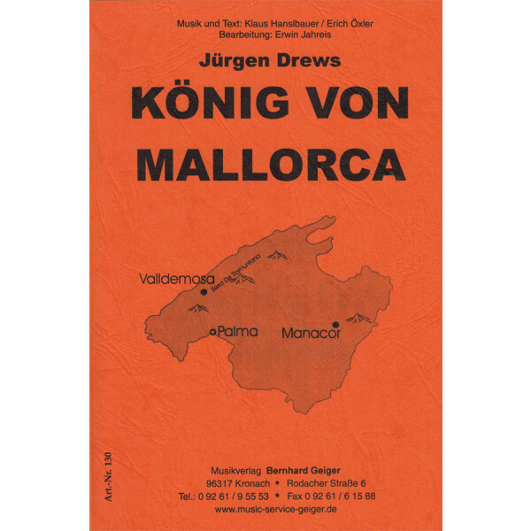 König von Mallorca - Jürgen Drews (Blasmusik)