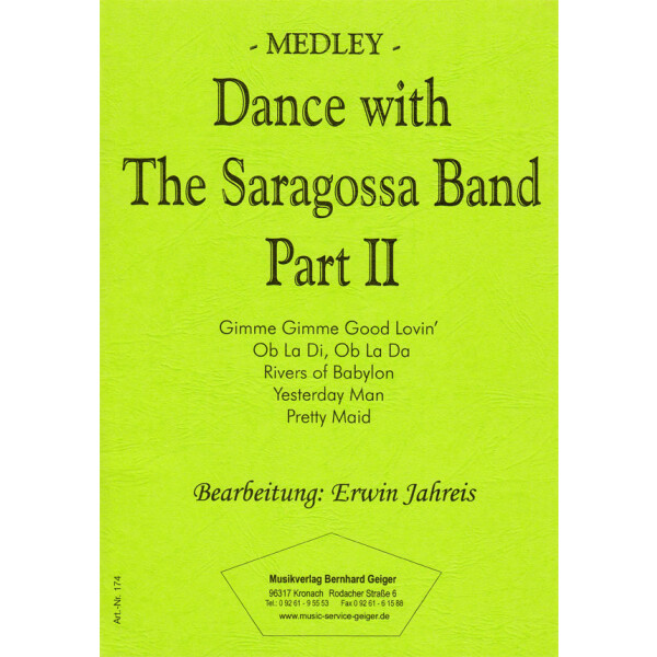Dance with The Saragossa Band Part 2 - Medley