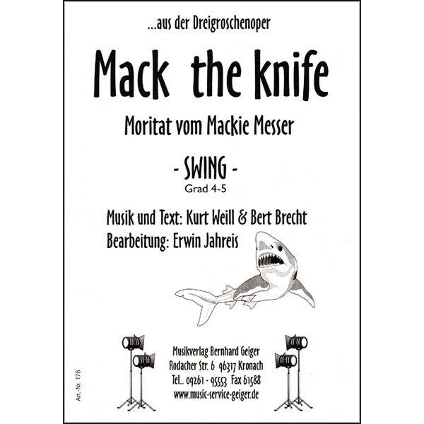Mack the knife (Mackie Messer)