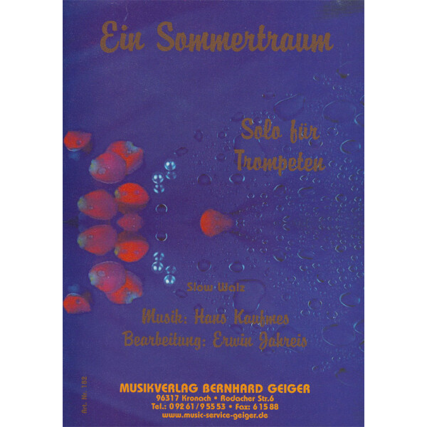 Ein Sommertraum (Slow Waltz - Solo for trumpet)