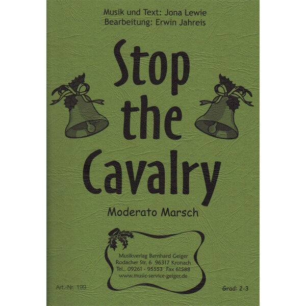 Stop the Cavalry - J. Lewie (Blasmusik)