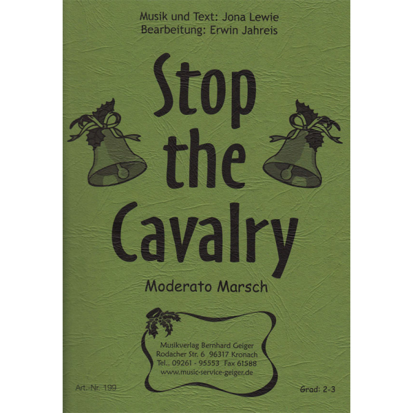 Stop the Cavalry - J. Lewie (Big Band)