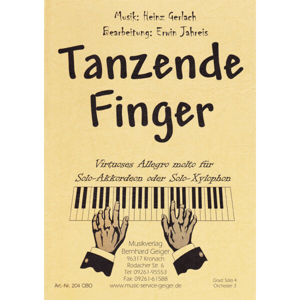 Tanzende Finger - Large Wind Orchestra