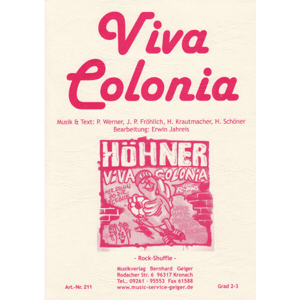 Viva Colonia - De Höhner (Blasmusik)