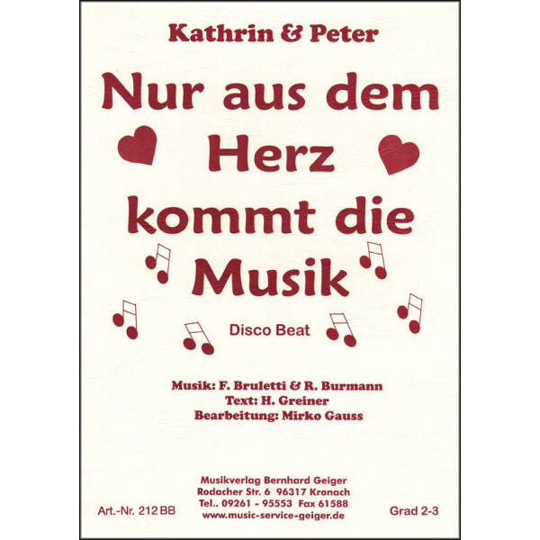 Nur aus dem Herz kommt die Musik - Kathrin & Peter...