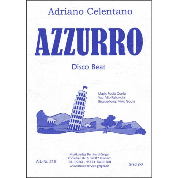 Azzurro - Adriano Celentano (Blasmusik)