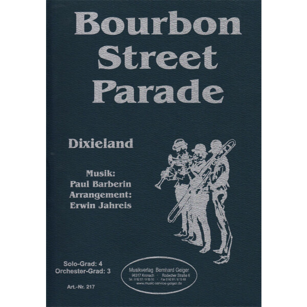 Bourbon Street Parade - Dixieland (Dixie-Combo)