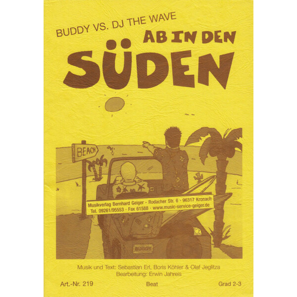 Ab in den Süden - Buddy vs. DJ The Wave (Blasmusik)