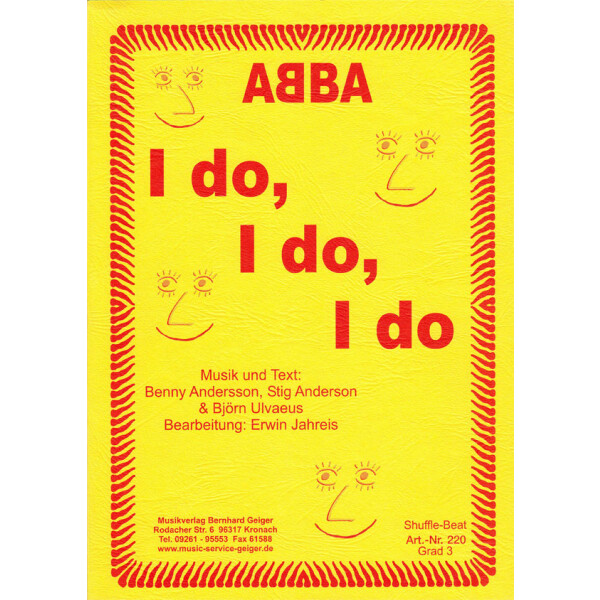 I do, I do, I do, I do, I do - Abba (Blasmusik)