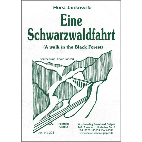 Eine Schwarzwaldfahrt - Horst Jankowski (Blasmusik)