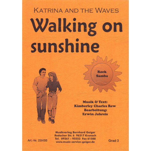 Walking on sunshine - Katrina & The Waves (Blasmusik)