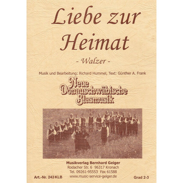 Liebe zur Heimat - Waltz