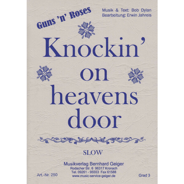 Knockin on heavens door - GunsnRoses (Blasmusik)