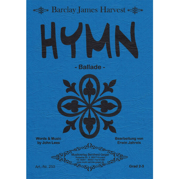 Hymn - Barclay James Harvest -  Klavierbegleitung...