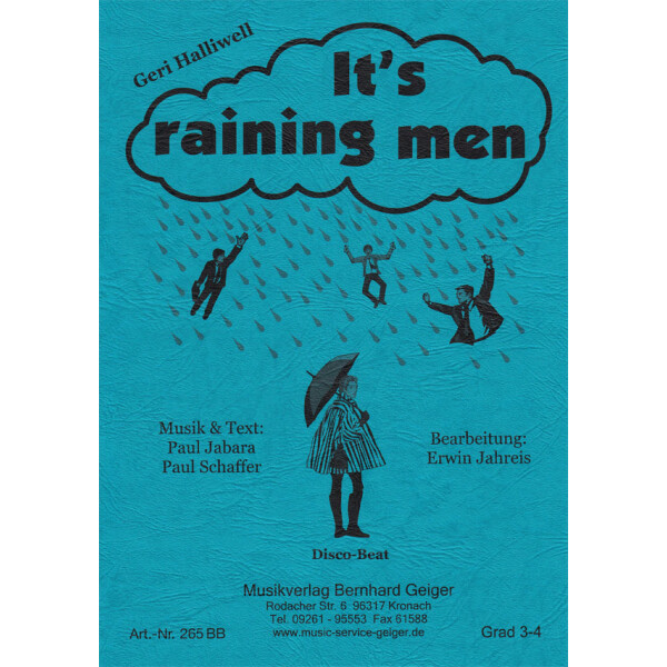 Its raining men - G. Halliwell / Weather Girls (Blasmusik)