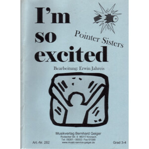 Im so excited - Pointer Sisters (Blasmusik)